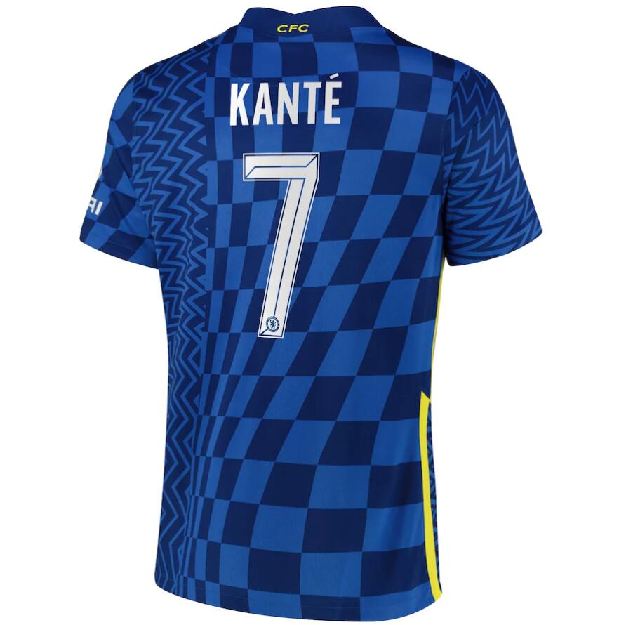 2021/22 Chelsea Cup Home Kit Soccer Jersey with Kanté 7 printing